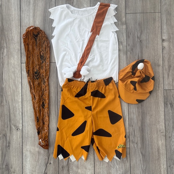 Spirit Kids Prehistoric Costume - White and‎ Brown - Picture 8 of 10